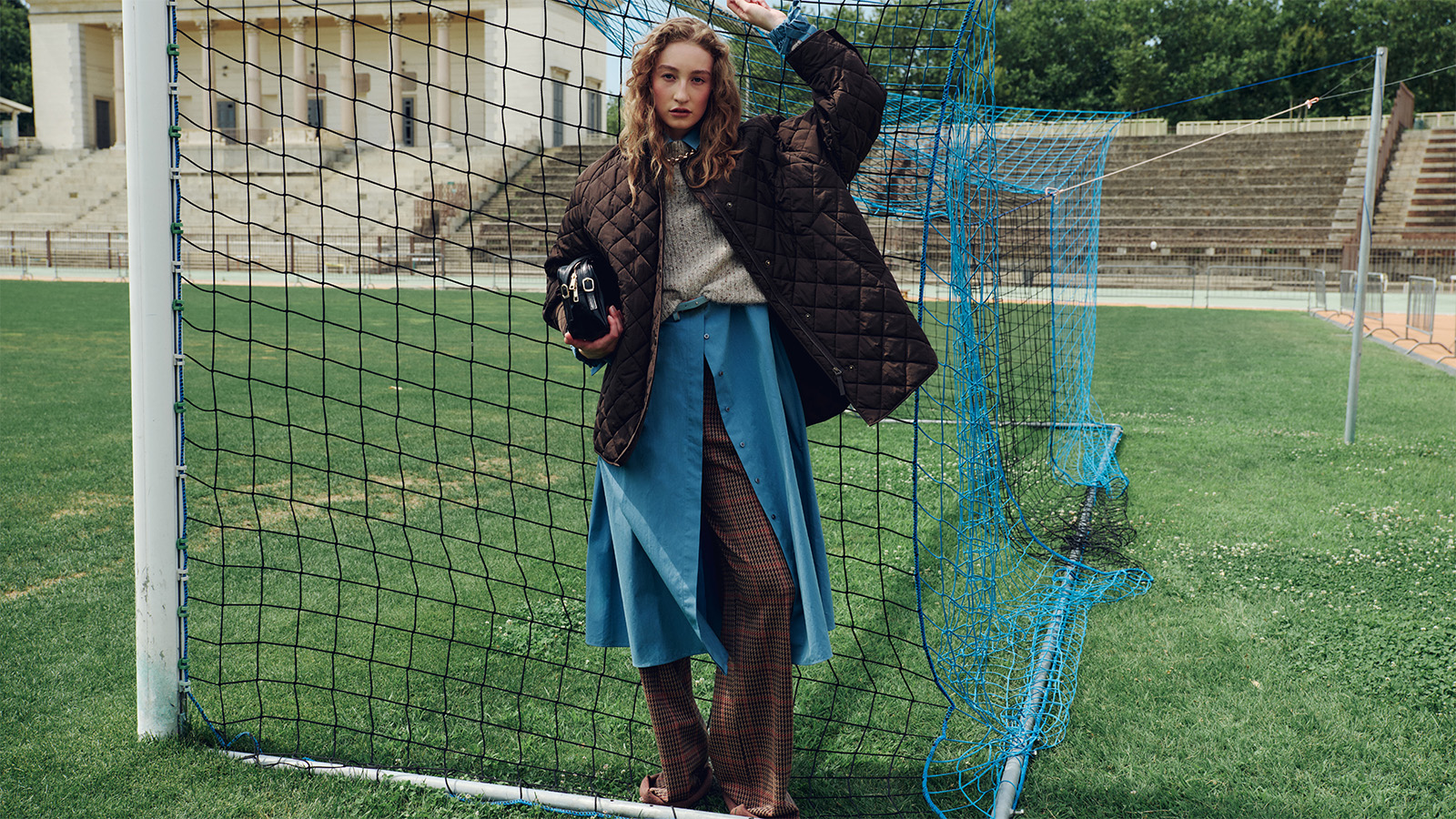 Water-repellent quilted taffeta jacket